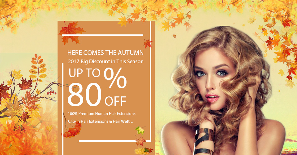 2017 Autumn Hair Extensions Sale