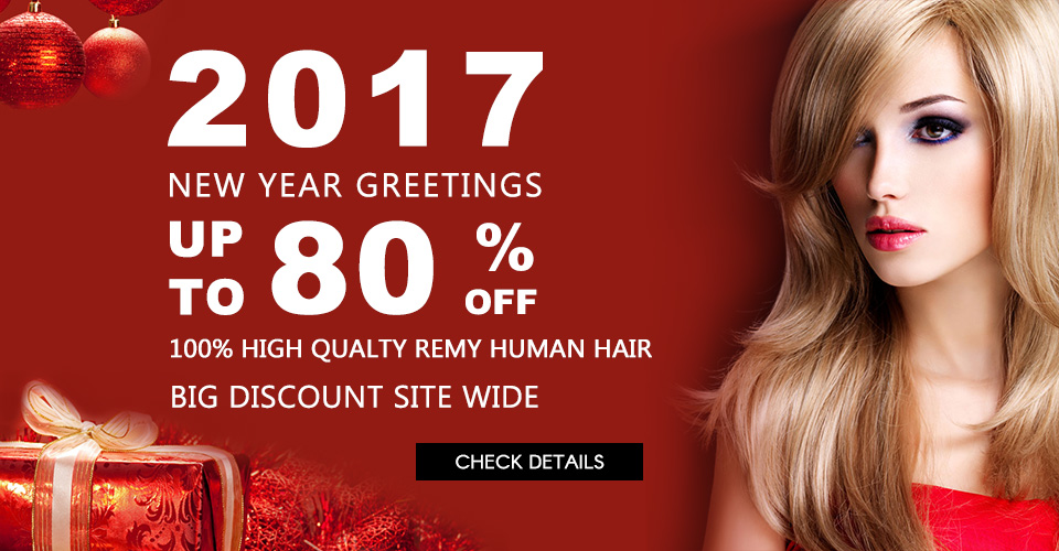 2017 New Year Hair Extensions Sale
