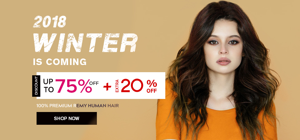 2018 winter on sale at market hair extension