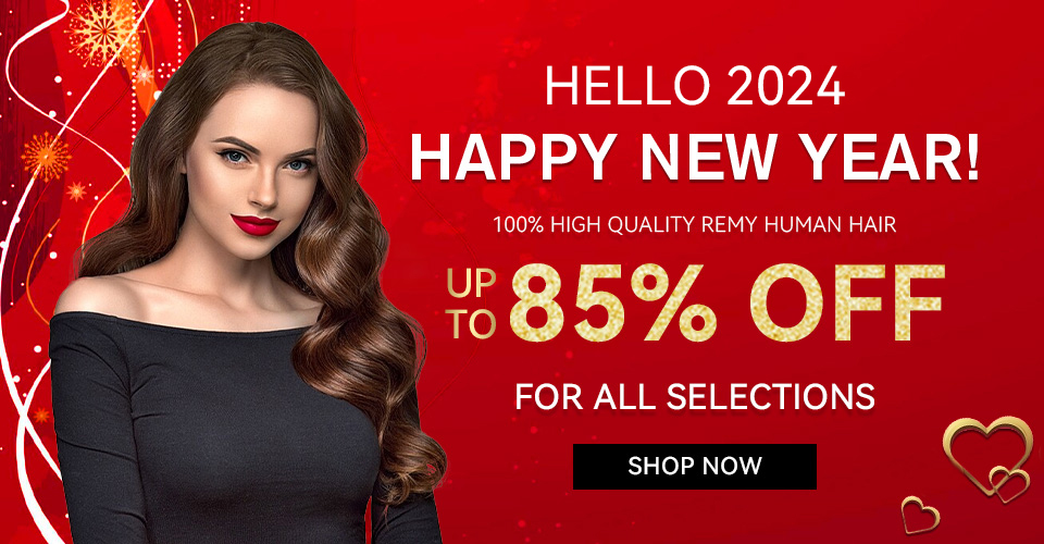 2024 Happy New Year Hair Extensions Sale Australia
