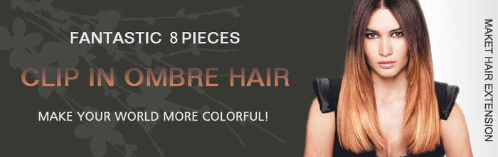 Indian Remy Hair Ombre Hair Extensions